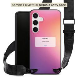 Organic Carry Case mit MagSafe schwarz Gurtband schwarz