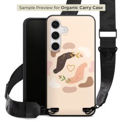 Organic Carry Case mit MagSafe schwarz Gurtband schwarz