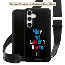 Organic Carry Case mit MagSafe schwarz Gurtband schwarz