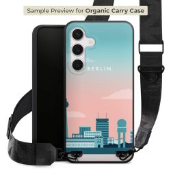 Organic Carry Case mit MagSafe schwarz Gurtband schwarz