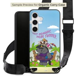 Organic Carry Case mit MagSafe schwarz Gurtband schwarz