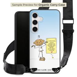 Organic Carry Case mit MagSafe schwarz Gurtband schwarz