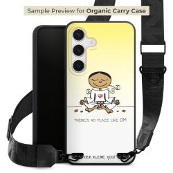 Organic Carry Case mit MagSafe schwarz Gurtband schwarz