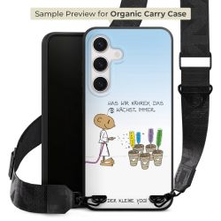 Organic Carry Case mit MagSafe schwarz Gurtband schwarz