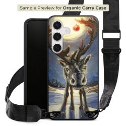 Organic Carry Case mit MagSafe schwarz Gurtband schwarz