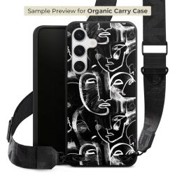 Organic Carry Case mit MagSafe schwarz Gurtband schwarz