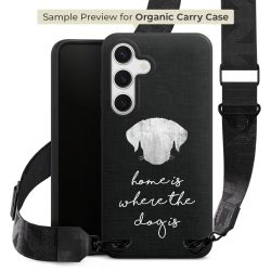 Organic Carry Case mit MagSafe schwarz Gurtband schwarz