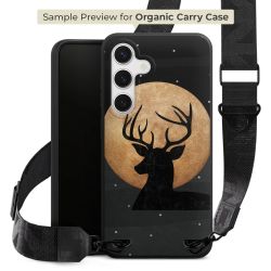 Organic Carry Case mit MagSafe schwarz Gurtband schwarz