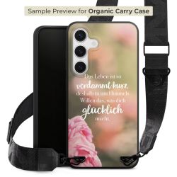 Organic Carry Case mit MagSafe schwarz Gurtband schwarz