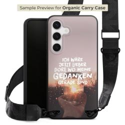 Organic Carry Case mit MagSafe schwarz Gurtband schwarz