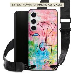 Organic Carry Case mit MagSafe schwarz Gurtband schwarz