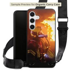 Organic Carry Case mit MagSafe schwarz Gurtband schwarz