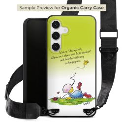 Organic Carry Case mit MagSafe schwarz Gurtband schwarz