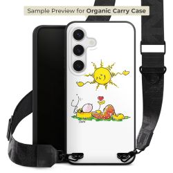 Organic Carry Case mit MagSafe schwarz Gurtband schwarz