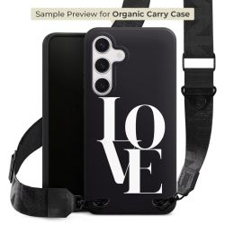 Organic Carry Case mit MagSafe schwarz Gurtband schwarz