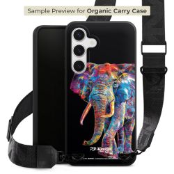 Organic Carry Case mit MagSafe schwarz Gurtband schwarz