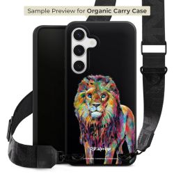 Organic Carry Case mit MagSafe schwarz Gurtband schwarz