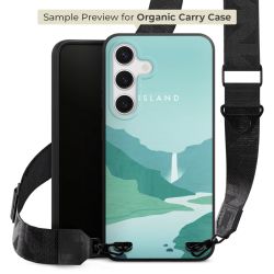 Organic Carry Case mit MagSafe schwarz Gurtband schwarz