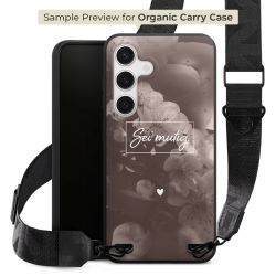 Organic Carry Case mit MagSafe schwarz Gurtband schwarz