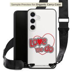 Organic Carry Case mit MagSafe schwarz Gurtband schwarz