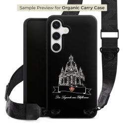 Organic Carry Case mit MagSafe schwarz Gurtband schwarz