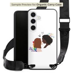 Organic Carry Case mit MagSafe schwarz Gurtband schwarz