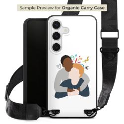 Organic Carry Case mit MagSafe schwarz Gurtband schwarz