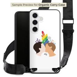 Organic Carry Case mit MagSafe schwarz Gurtband schwarz