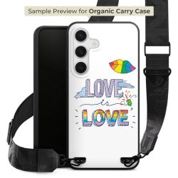 Organic Carry Case mit MagSafe schwarz Gurtband schwarz