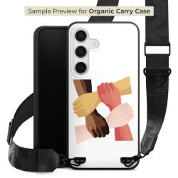 Organic Carry Case mit MagSafe schwarz Gurtband schwarz