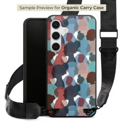 Organic Carry Case mit MagSafe schwarz Gurtband schwarz