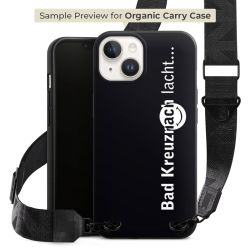 Organic Carry Case mit MagSafe schwarz Gurtband schwarz