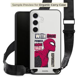 Organic Carry Case mit MagSafe schwarz Gurtband schwarz