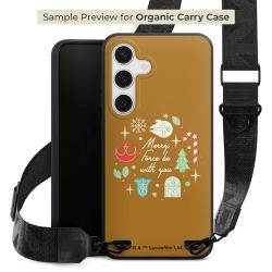 Organic Carry Case mit MagSafe schwarz Gurtband schwarz