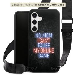 Organic Carry Case mit MagSafe schwarz Gurtband schwarz