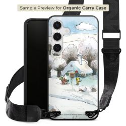 Organic Carry Case mit MagSafe schwarz Gurtband schwarz