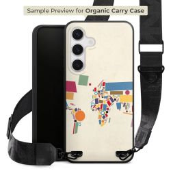 Organic Carry Case mit MagSafe schwarz Gurtband schwarz