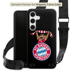 Organic Carry Case mit MagSafe schwarz Gurtband schwarz