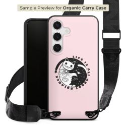 Organic Carry Case mit MagSafe schwarz Gurtband schwarz