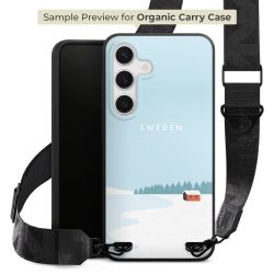 Organic Carry Case mit MagSafe schwarz Gurtband schwarz