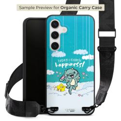 Organic Carry Case mit MagSafe schwarz Gurtband schwarz