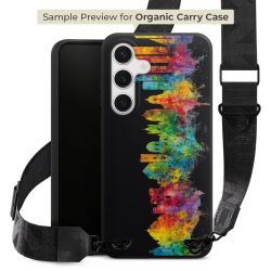 Organic Carry Case mit MagSafe schwarz Gurtband schwarz