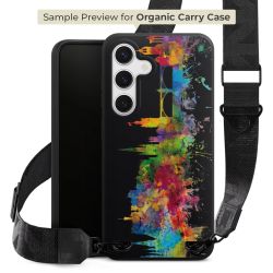 Organic Carry Case mit MagSafe schwarz Gurtband schwarz