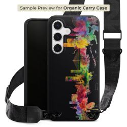 Organic Carry Case mit MagSafe schwarz Gurtband schwarz