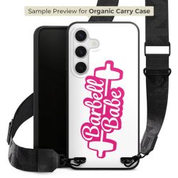 Organic Carry Case mit MagSafe schwarz Gurtband schwarz