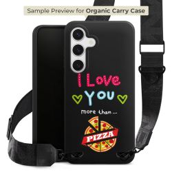 Organic Carry Case mit MagSafe schwarz Gurtband schwarz