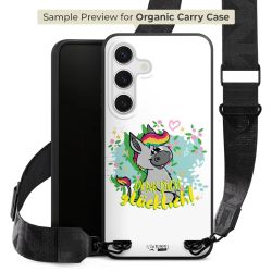 Organic Carry Case mit MagSafe schwarz Gurtband schwarz