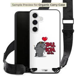 Organic Carry Case mit MagSafe schwarz Gurtband schwarz