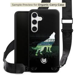 Organic Carry Case mit MagSafe schwarz Gurtband schwarz