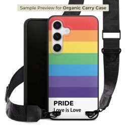 Organic Carry Case mit MagSafe schwarz Gurtband schwarz